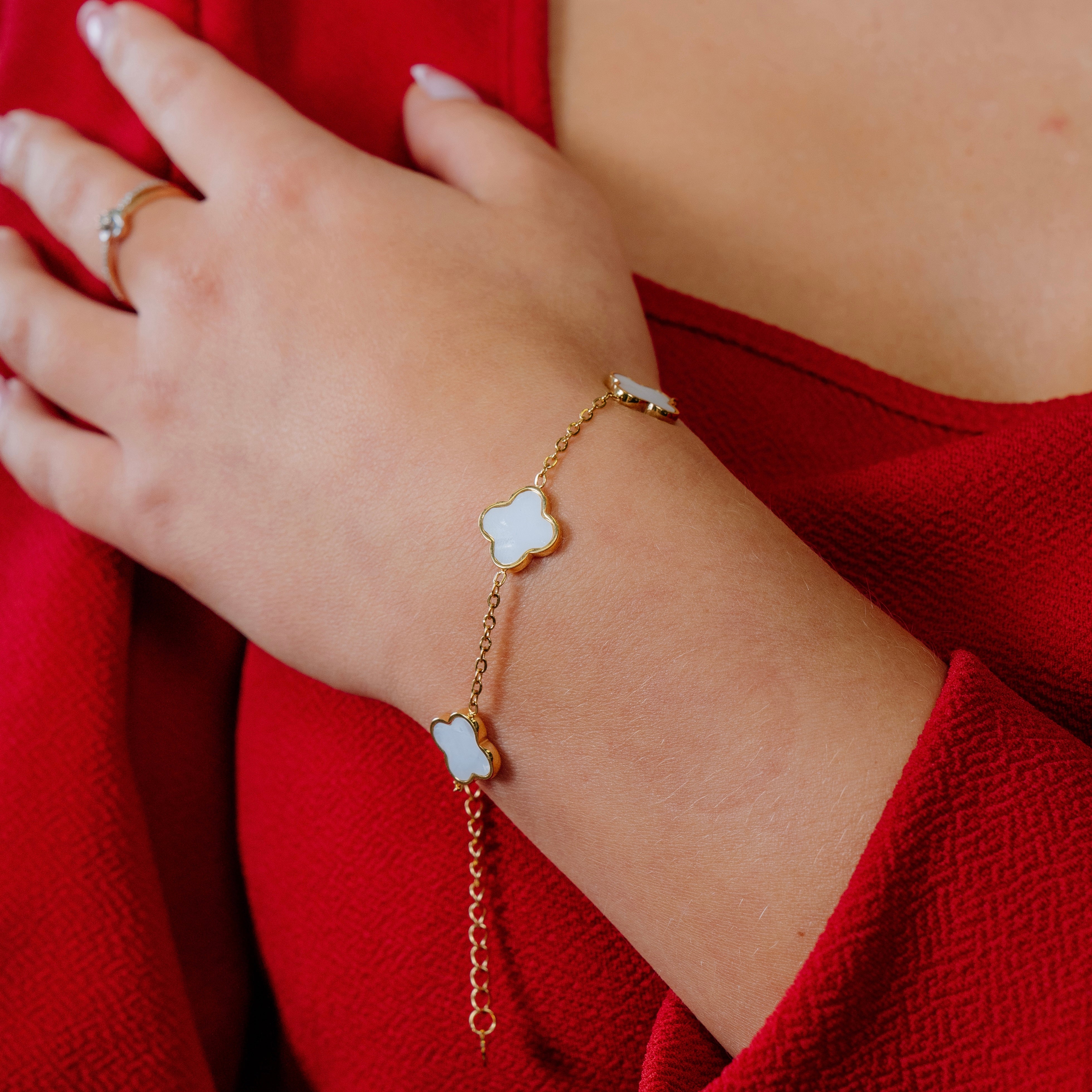 White Clover Armband
