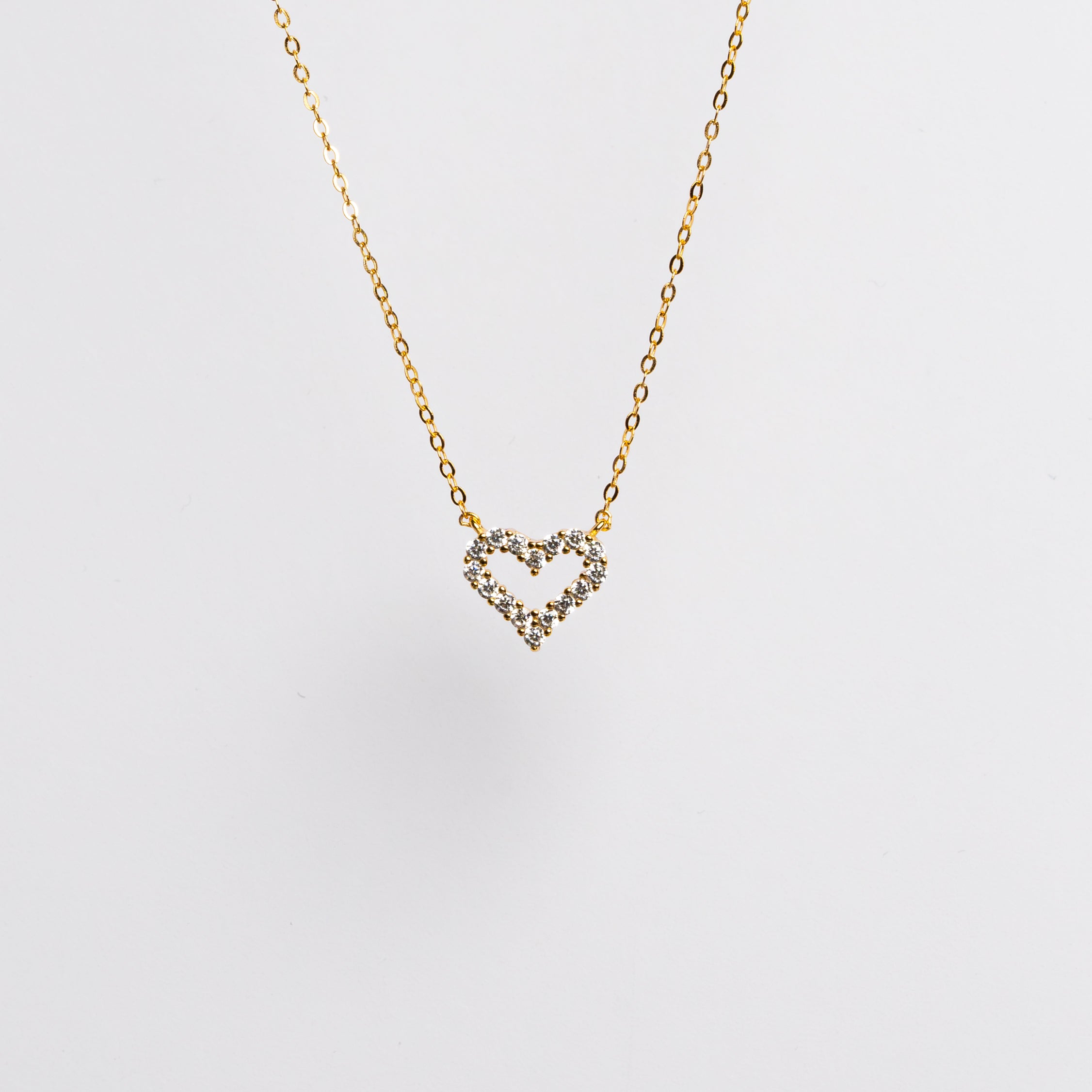 Iced Heart Halskette