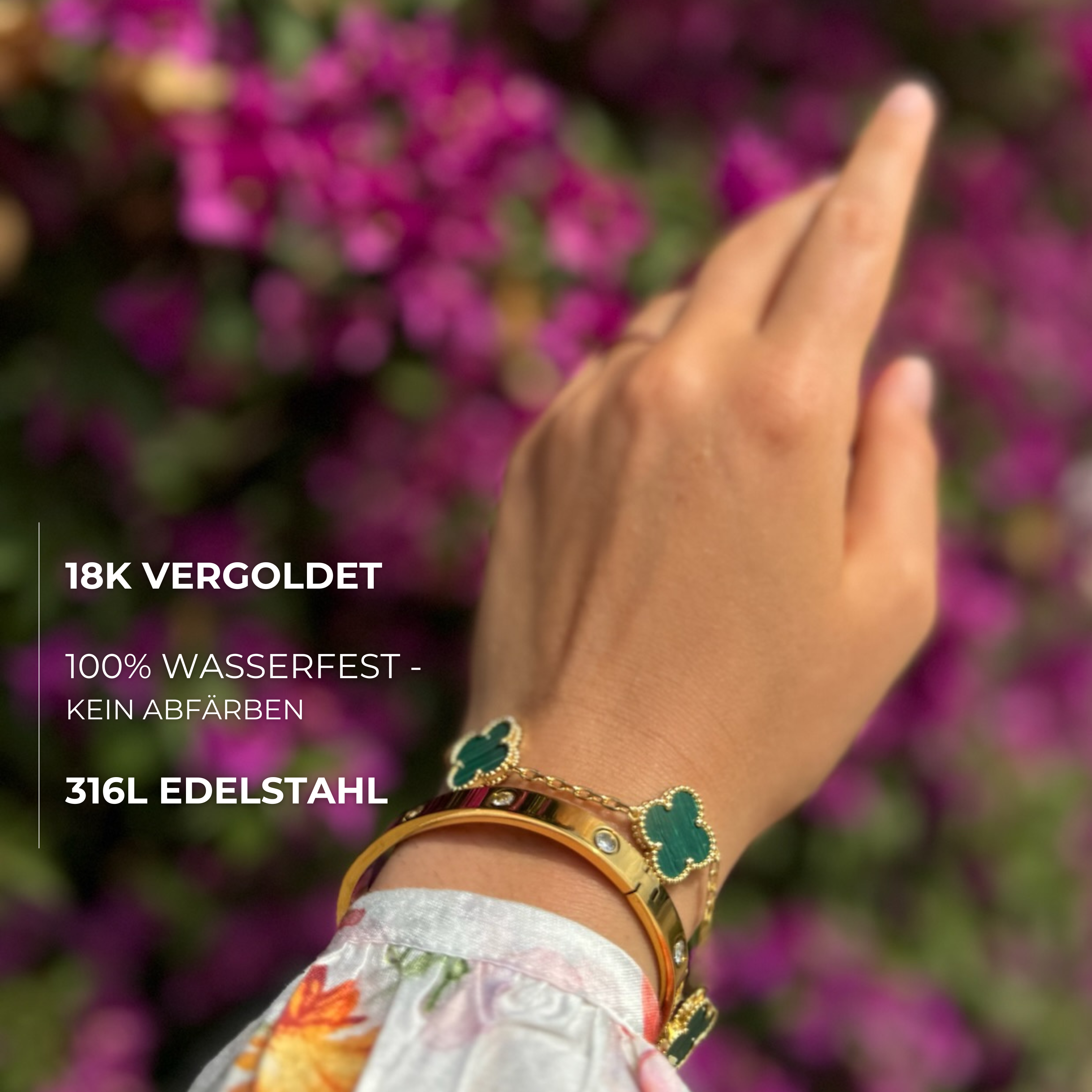 Clover Armband 5leaf
