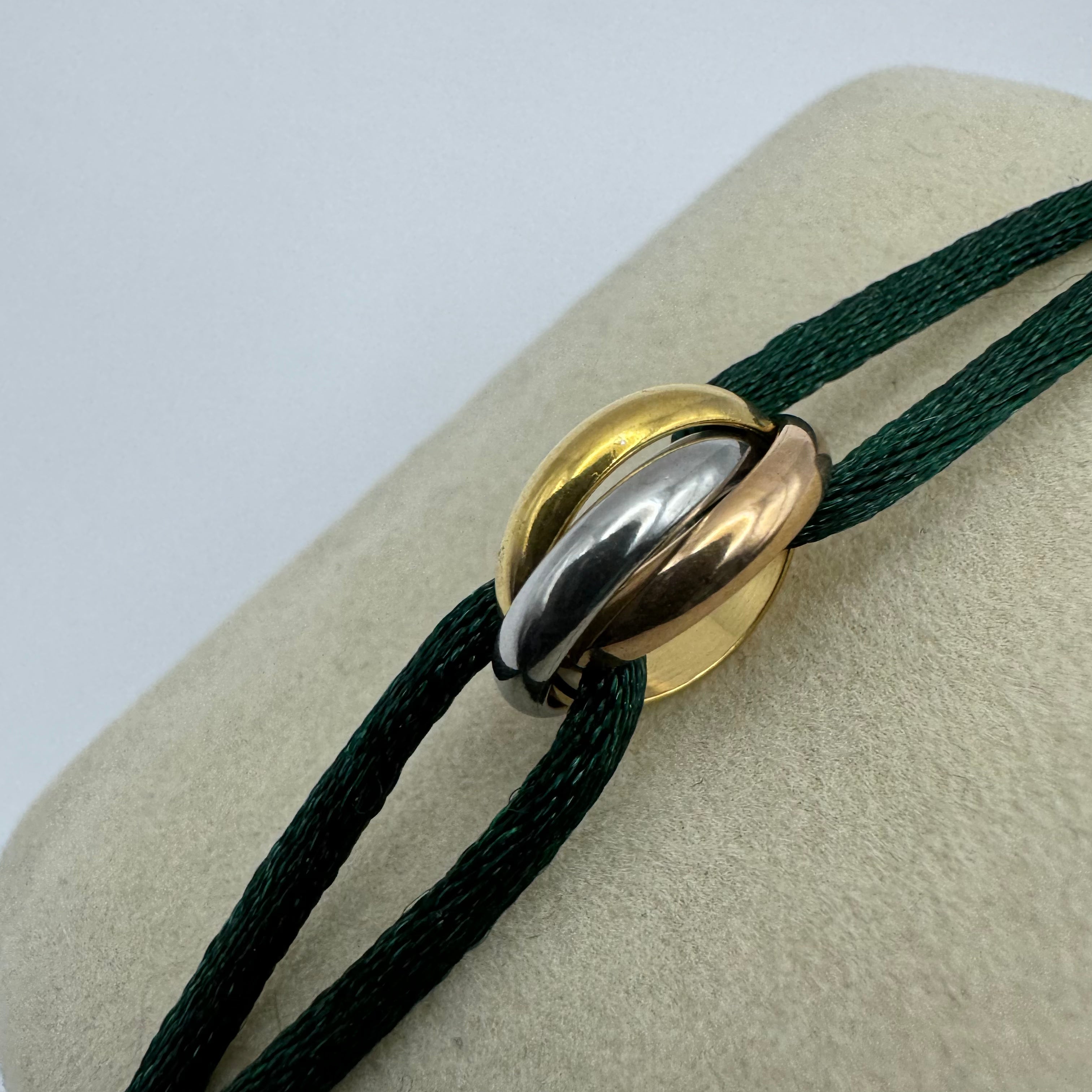 Tricolor Armband Grün