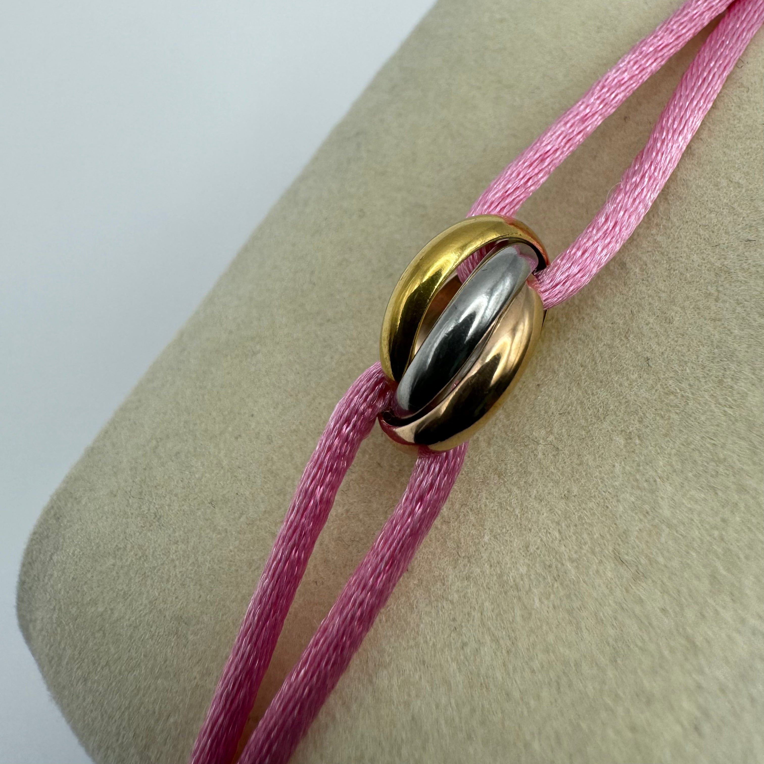 Tricolor Armband Pink