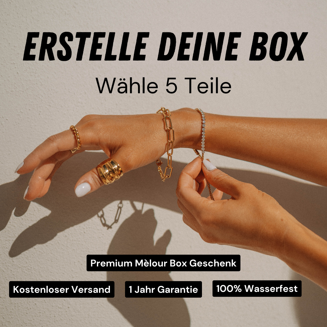 5 Schmuckstücke, ein Preis: 79,90€