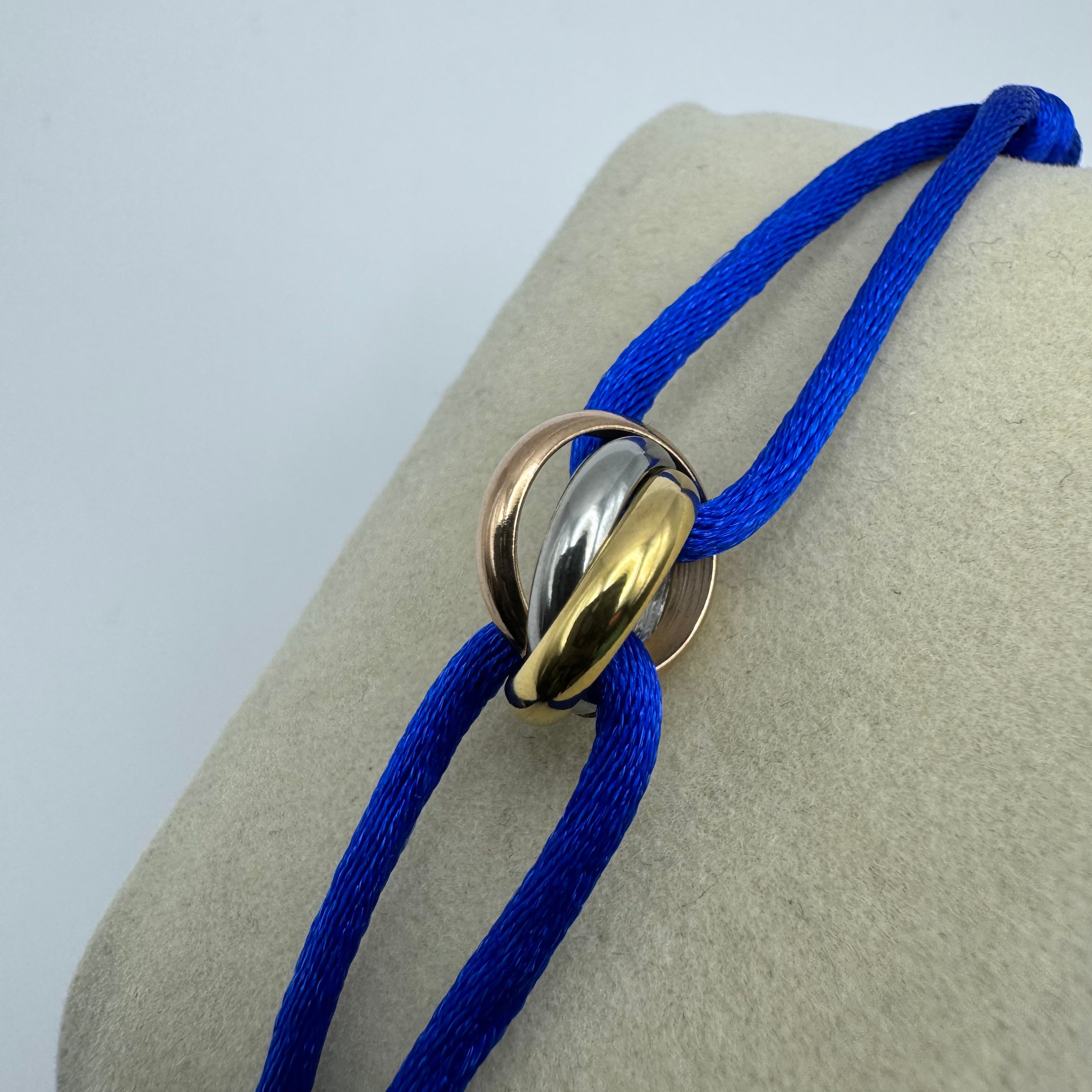 Tricolor Armband Blau